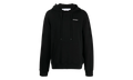 Wave Outline Diag Design Hoodie "Black" OMBB097C99FLE0171001
