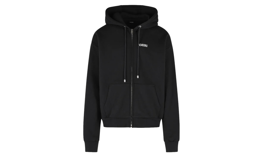 Relaxed Zip-Up Hoodie "Black" AM326JR022 0002