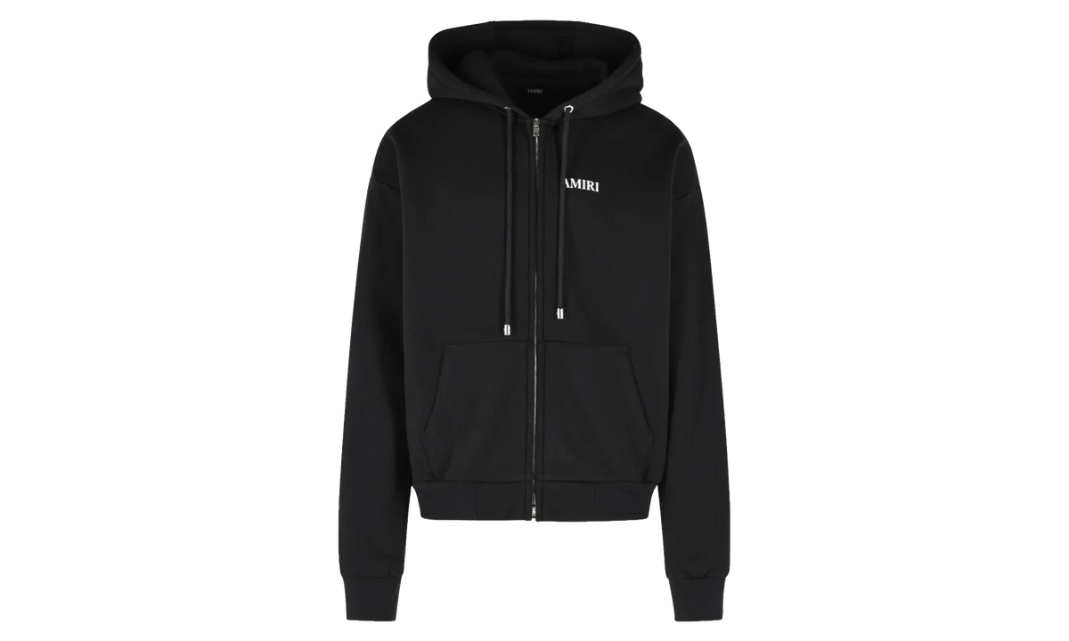 Relaxed Zip-Up Hoodie "Black" AM326JR022 0002