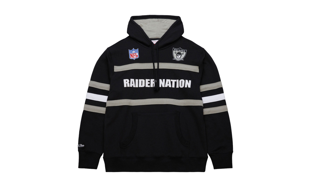 NFL HEAD COACH HOODIE VINTAGE LOGO RAIDERS "Black" TH8072 ORABLCK
