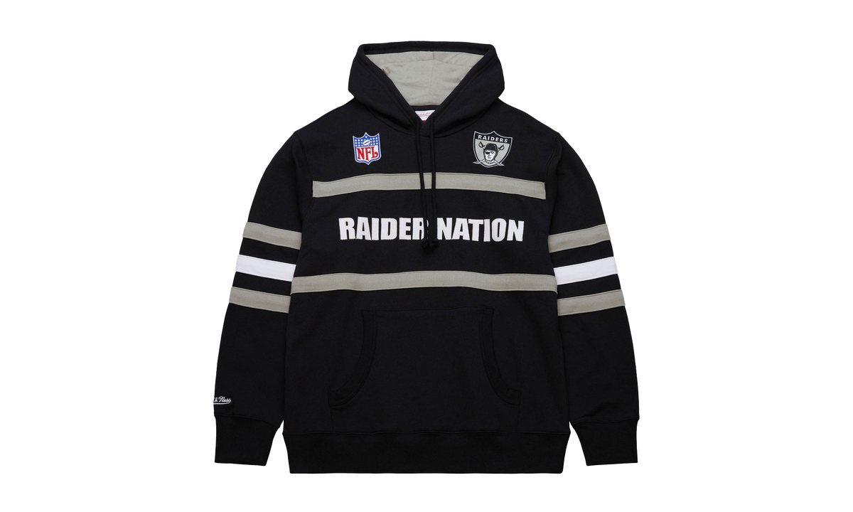 NFL HEAD COACH HOODIE VINTAGE LOGO RAIDERS "Black" TH8072 ORABLCK