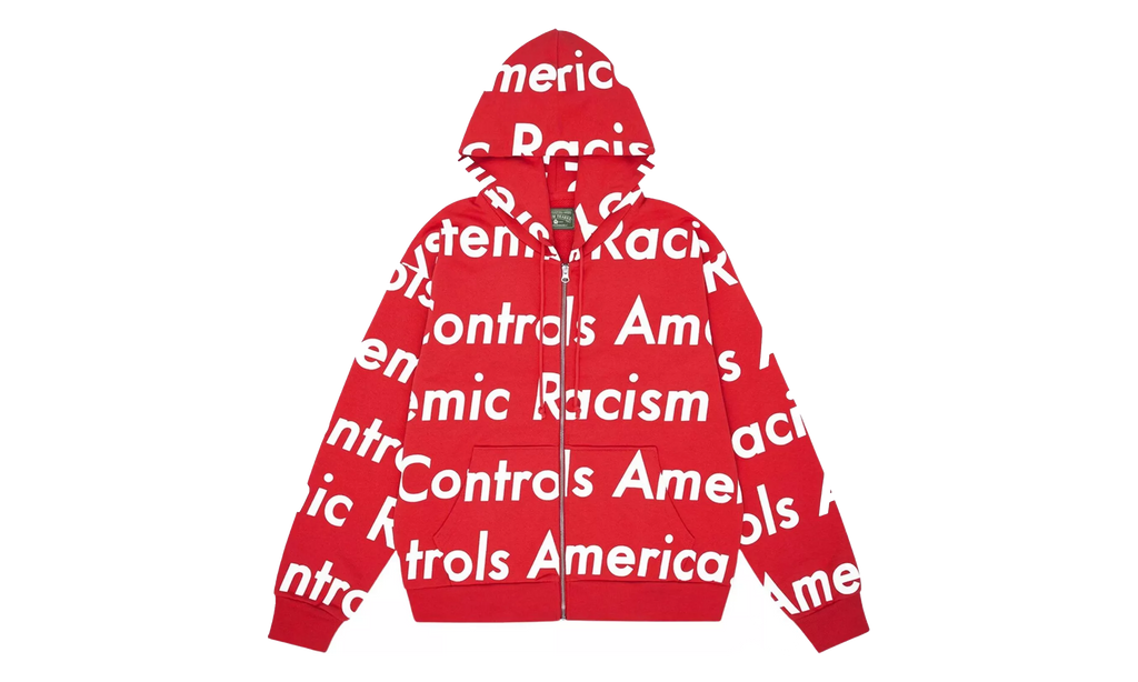 SRCA Graphic I Zip-up Hoodie "Red" 014 030 123