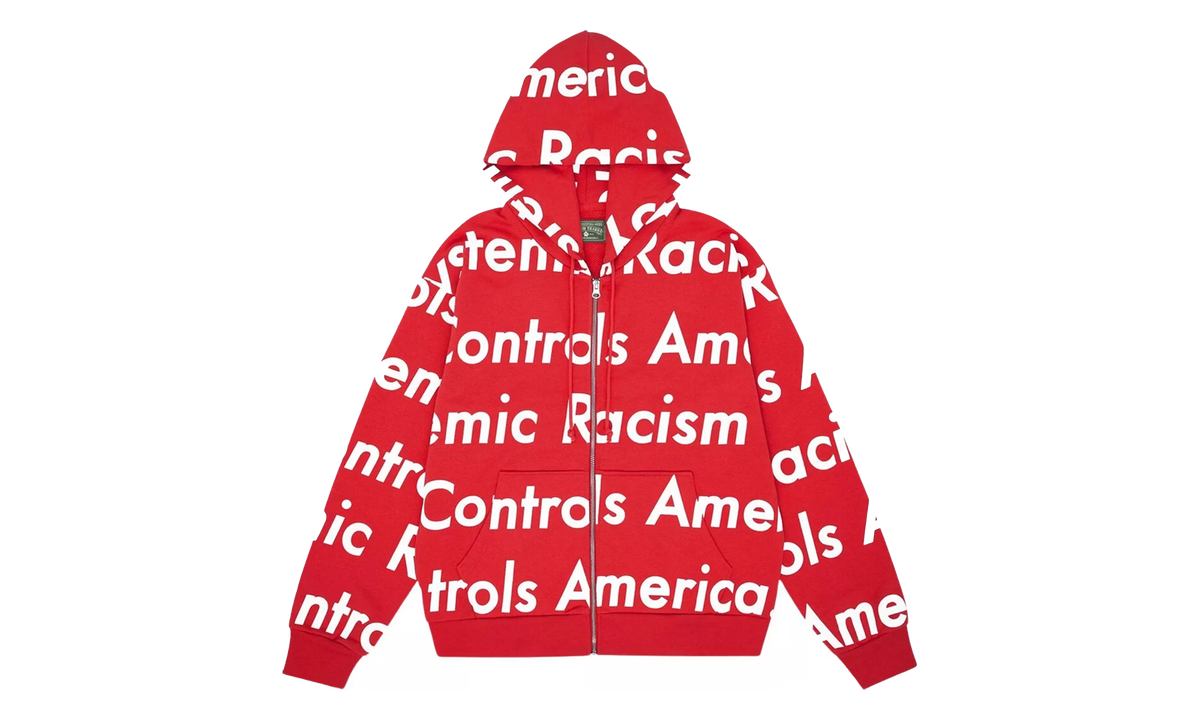 SRCA Graphic I Zip-up Hoodie "Red" 014 030 123