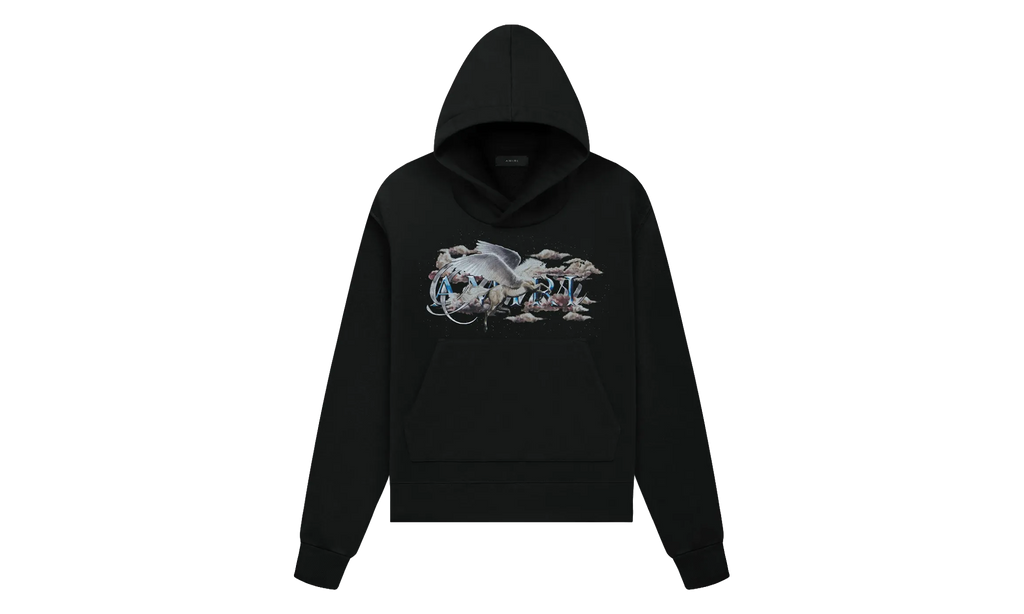 Pegasus Script Hoodie "Black" SS23MJG017 001