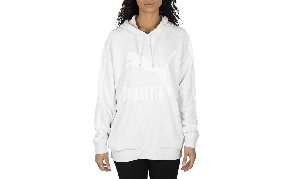 Classics Logo T7 Hoodie WMNS "White" 576249 50