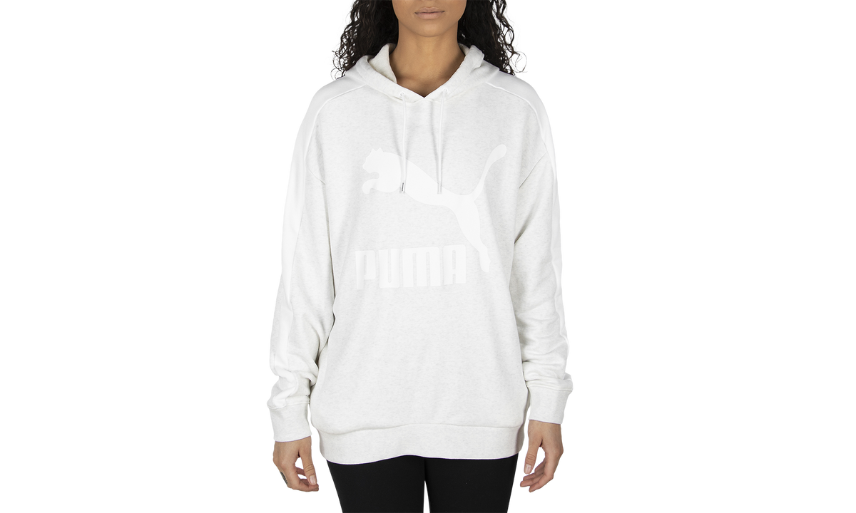 Classics Logo T7 Hoodie WMNS "White" 576249 50