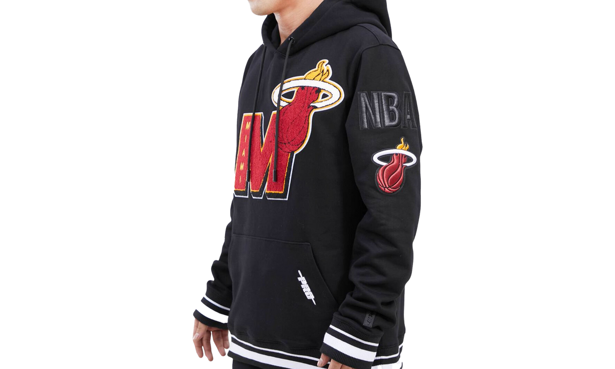 NBA Miami Heat Mash Up Logo P/O Hoodie "Black" BMH554172 BLK