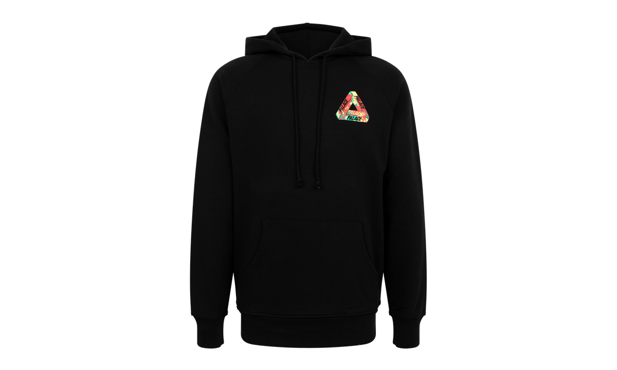 One Wave Rasta Tri-Ferg Hoodie "Black" PA0094