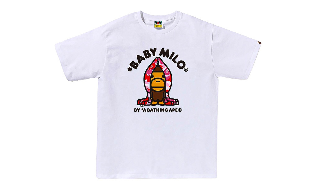 ABC Camo Milo Hoodie SS Tee "White/Pink Camo" 0ZXTEMX00510Q WHT