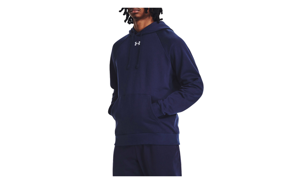 Rival Fleece Hoodie "Midnight Navy / White" 1379757 410
