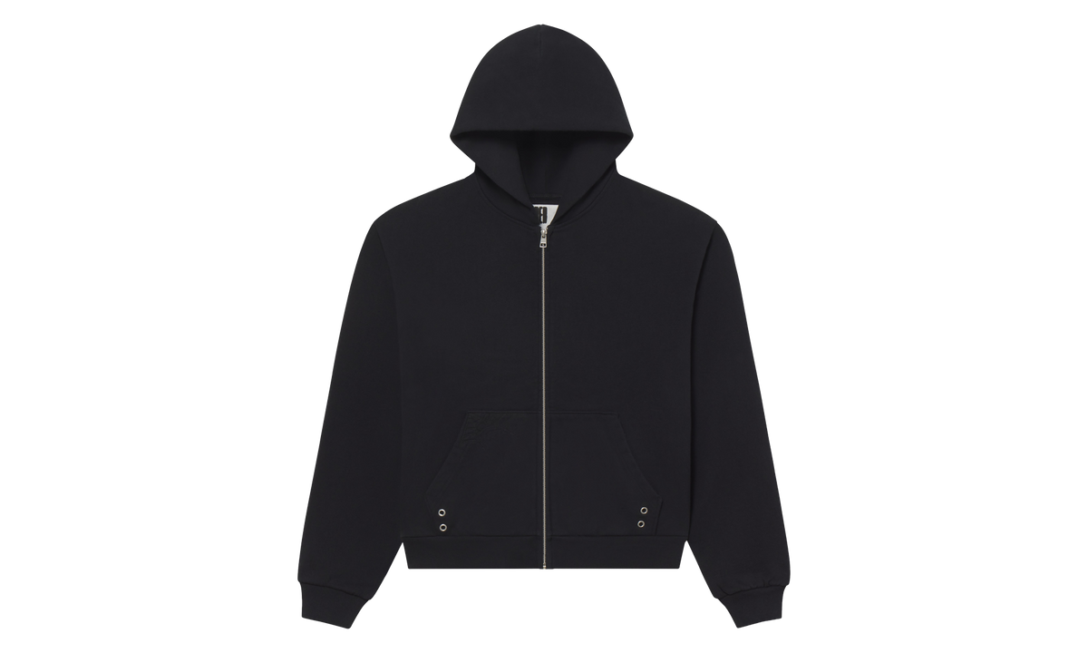 Overprint Zip Hoodie "Onyx" SP5der656