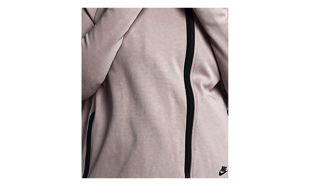 Tech Fleece Full Zip Cape Hoodie WMNS "Rose Pink / Black" AH3969 684