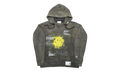 Distressed Smiley Face Hoodie "Black" A09HD551 BLACK