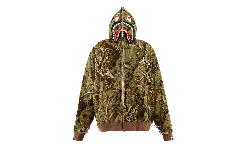Zip Up Hoodie "Bape Shark Camo" SM HR1 0000 C38