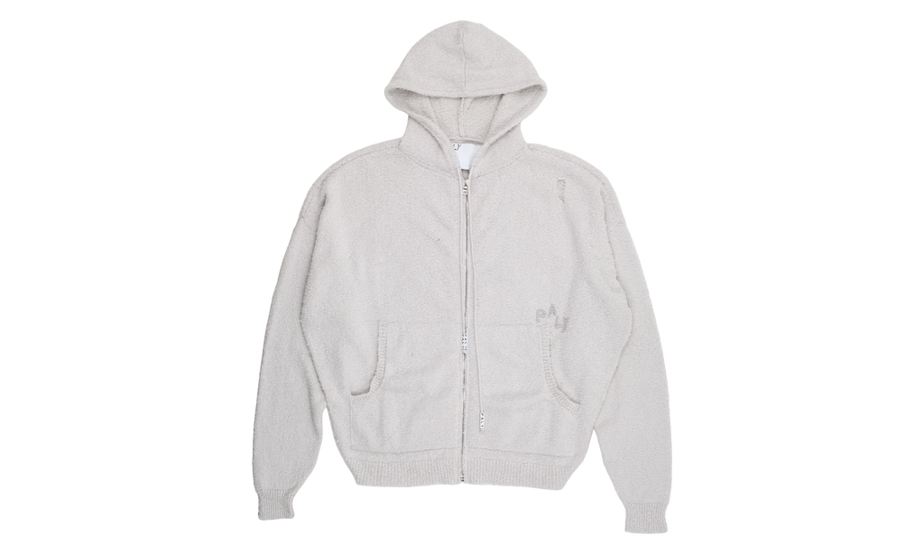Casentino Knitted Hoodie "Light Grey" 7A4DCB2F