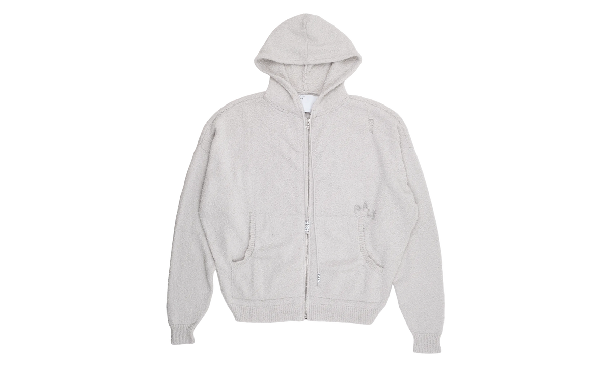 Casentino Knitted Hoodie "Light Grey" 7A4DCB2F