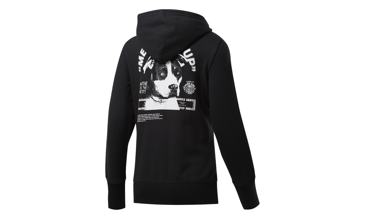 CrossFit Full Zip Hoodie WMNS "Black" FK4382