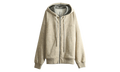 Zip-Up Knit Hoodie "Natural" RU02F4241 WFE 21