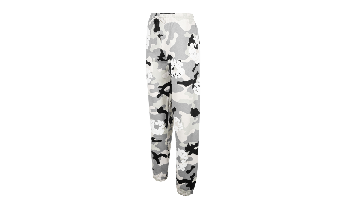 Cotton Wreath Sweatpant "White Camo" DT068