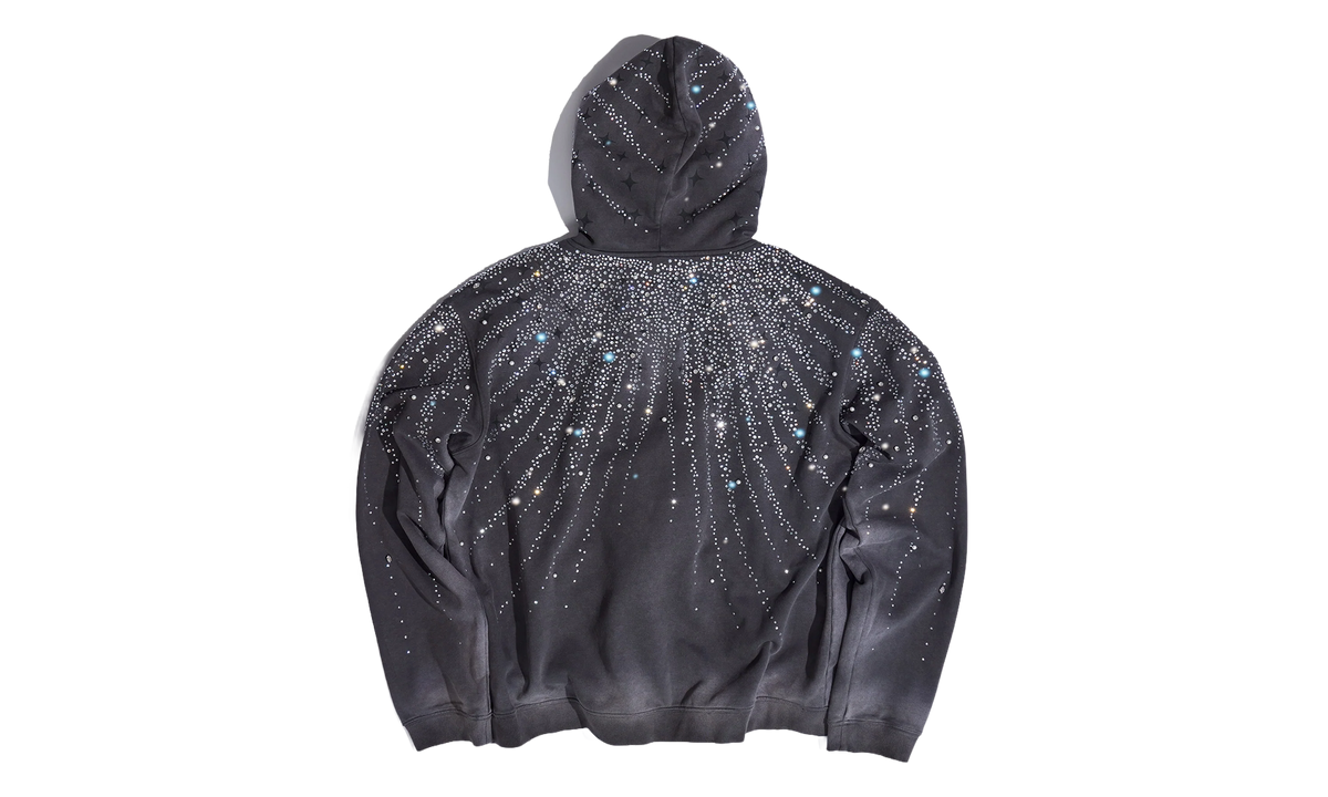 20K Stellar Diamond Hoodie "Grey / Rhinestone" BC25FWHA05 GREY
