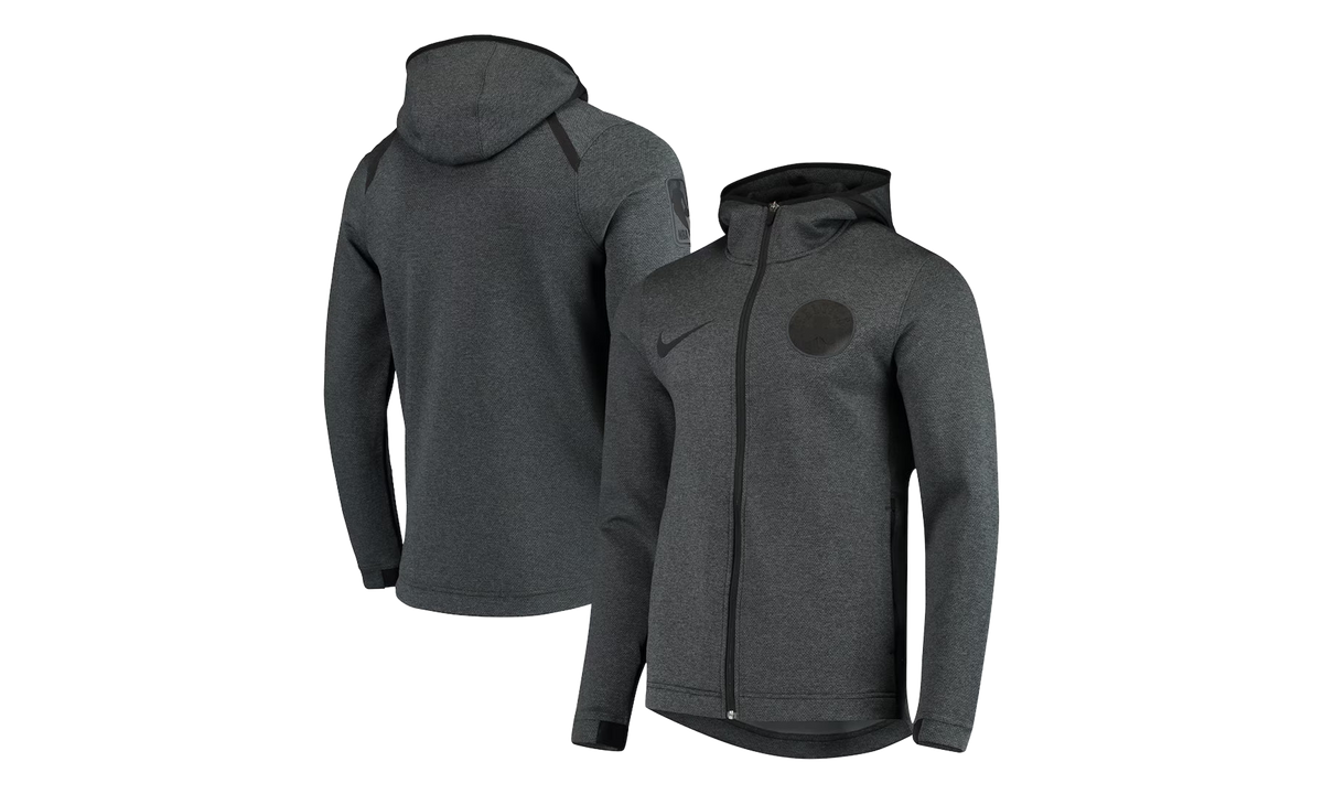 NBA Golden State Warriors Full-Zip Hoodie Jacket GS "Black" 9Z2B7BA2L WAR