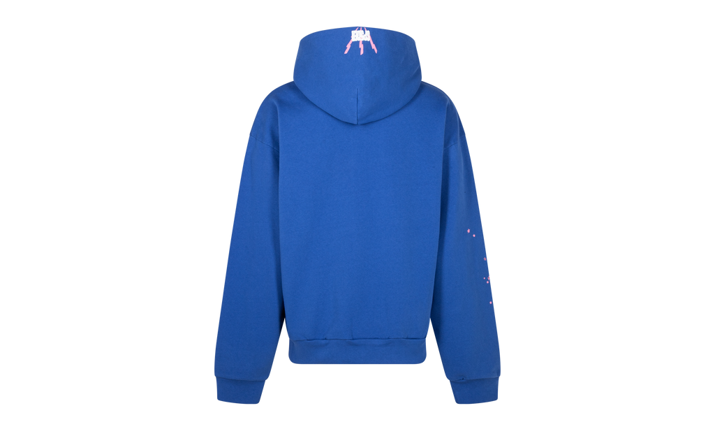 ANGEL NUMBER HOODIE "Blue" SP5der29