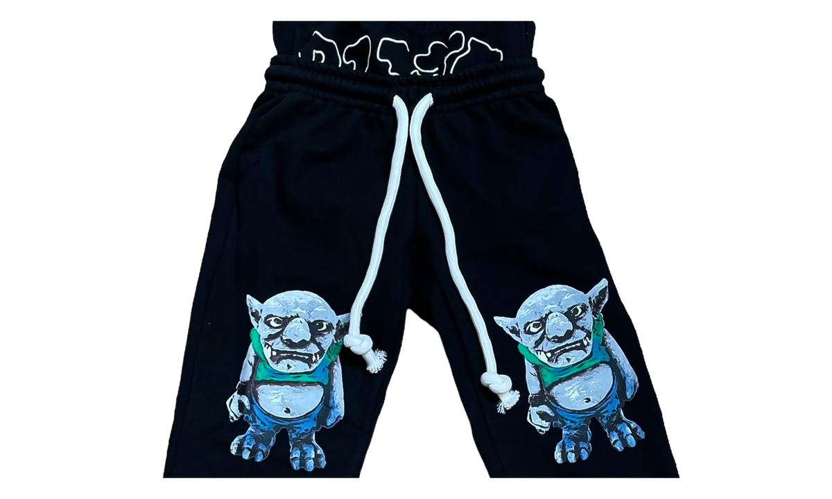 Bloated Troll Sweatpants "Black" BS014