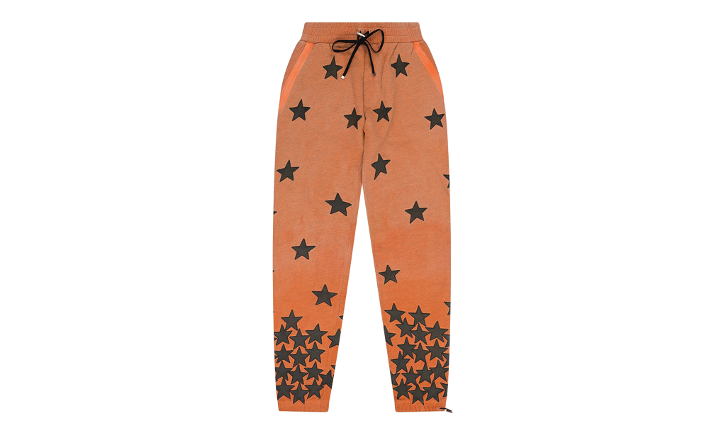 Chemist Star Sweatpants "Orange / Black" PS22MJS001 666 ORAN