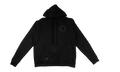 Floral Horseshoe Hoodie "Black" CHRM1566