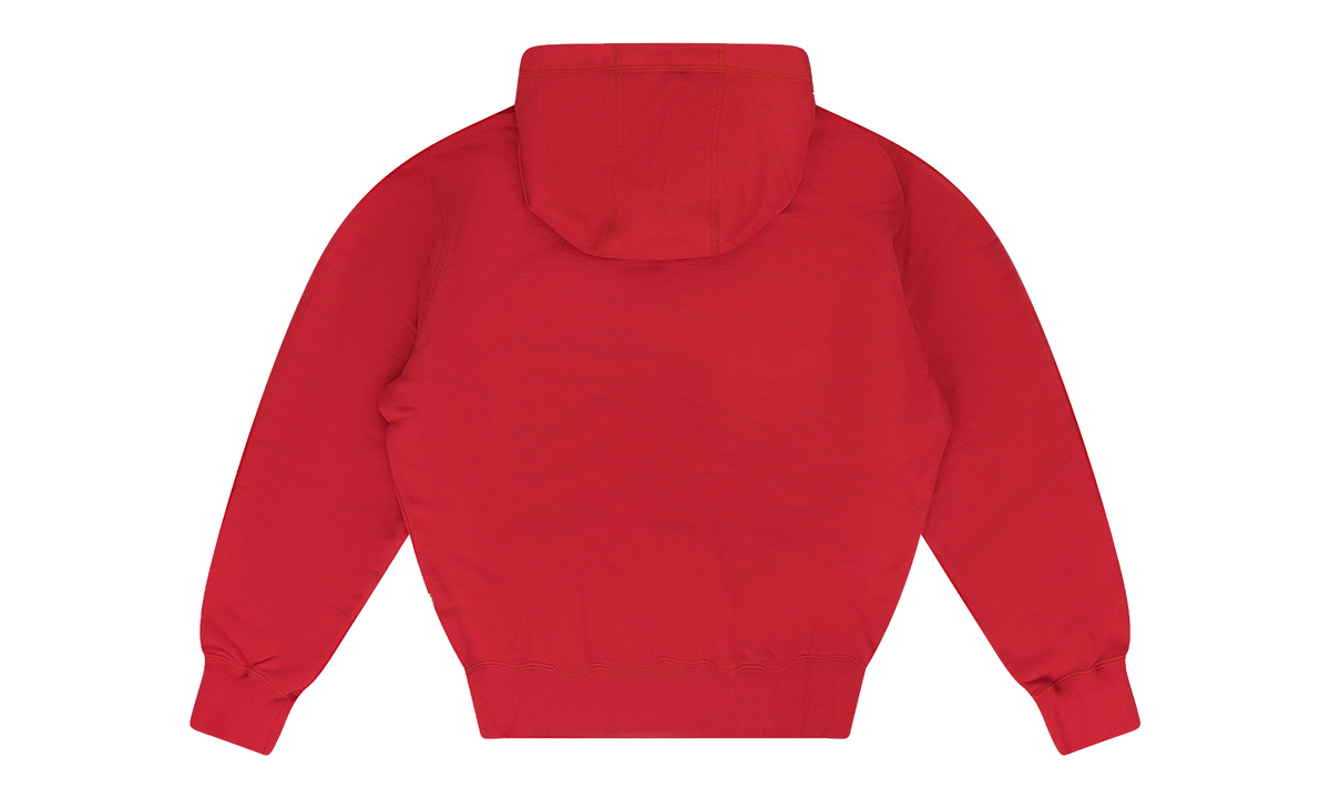 Crest Pullover Hoodie "Red" ALD MHDS 0006