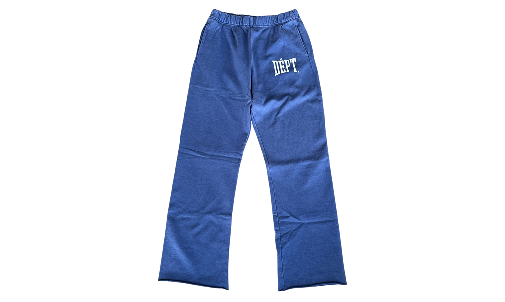 Dept Logo Sweatpants "Blue & White" GD305