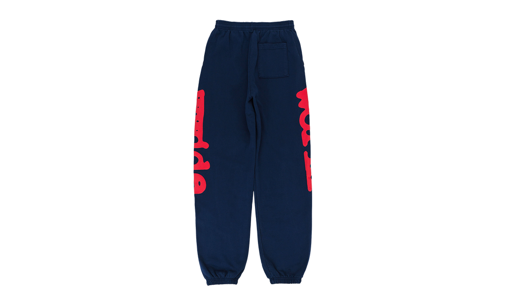 Sp5der Beluga Sweatpants "Navy" M01SS002BGNR