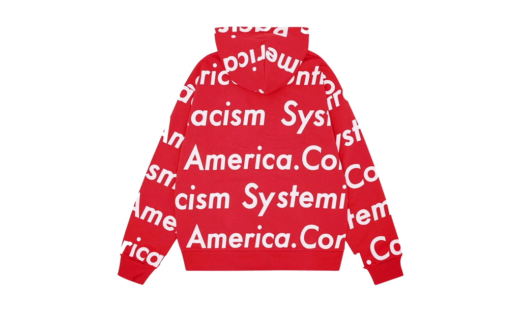 SRCA Graphic I Zip-up Hoodie "Red" 014 030 123