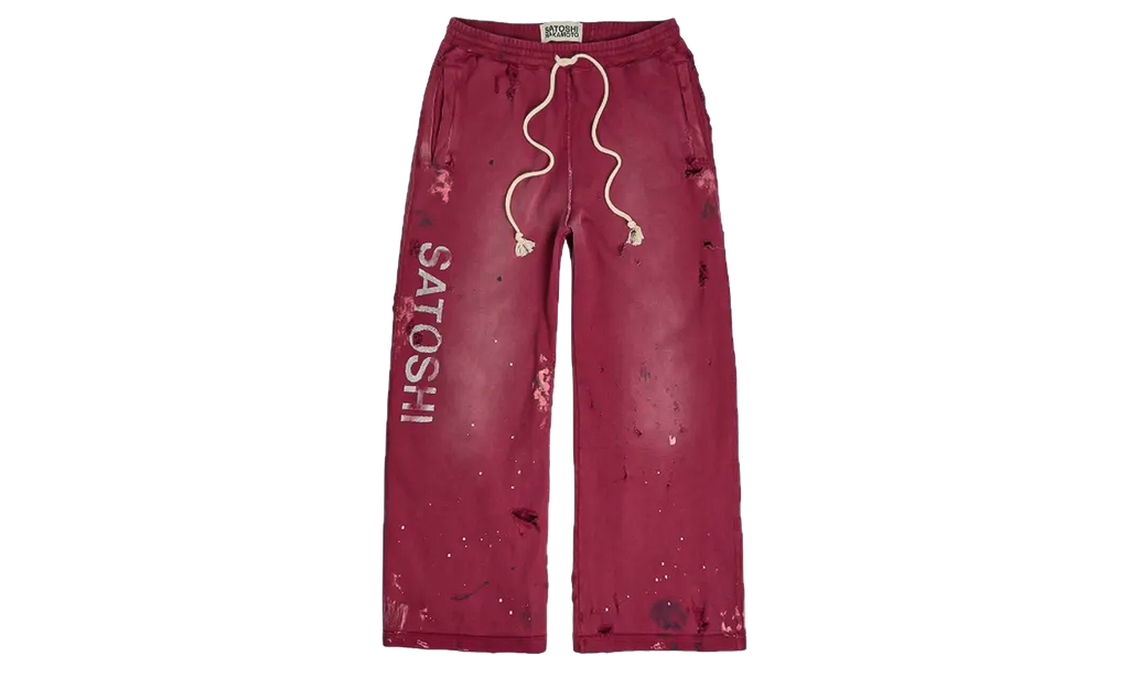 Luke Fleece Sweatpants "Red" SAT075
