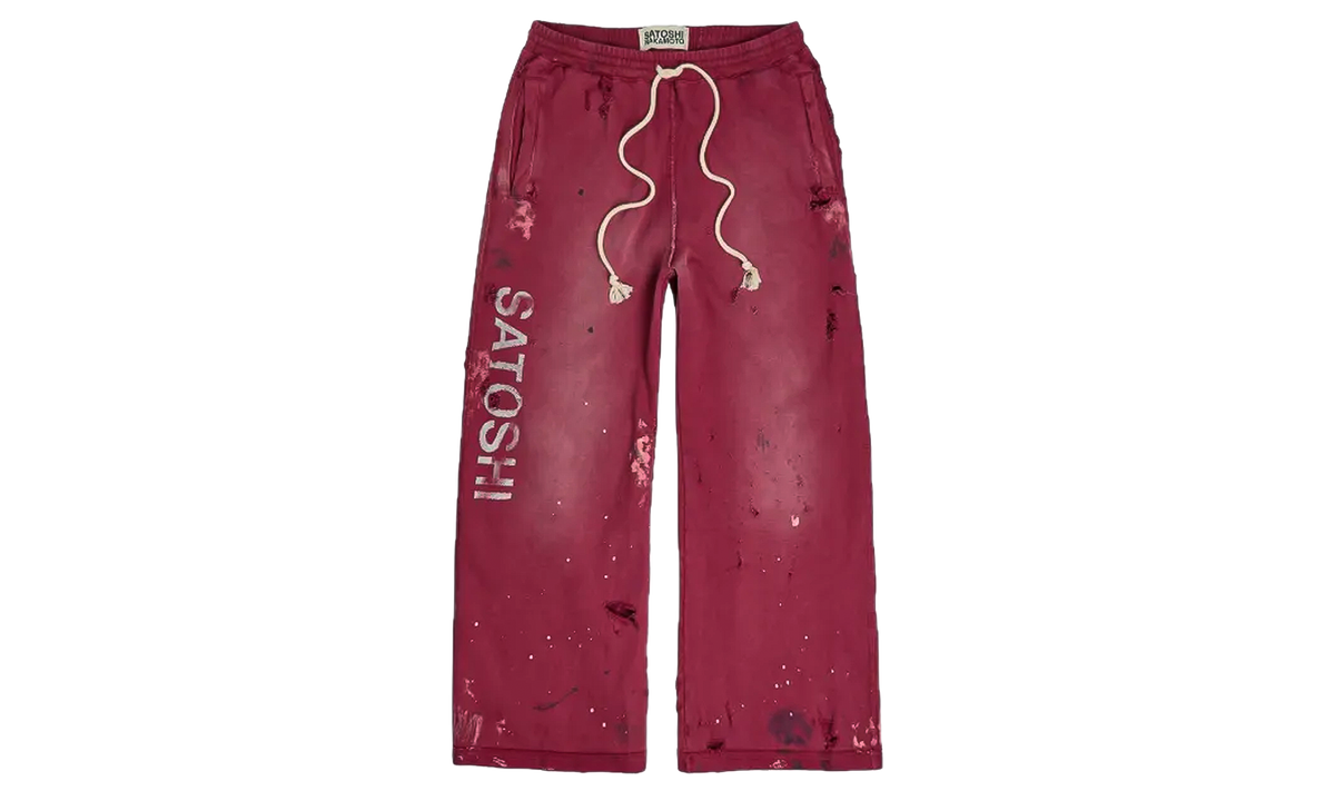 Luke Fleece Sweatpants "Red" SAT075