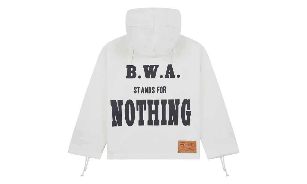 Charlie Gunner Smock Hoodie "White" BWAGSCHA