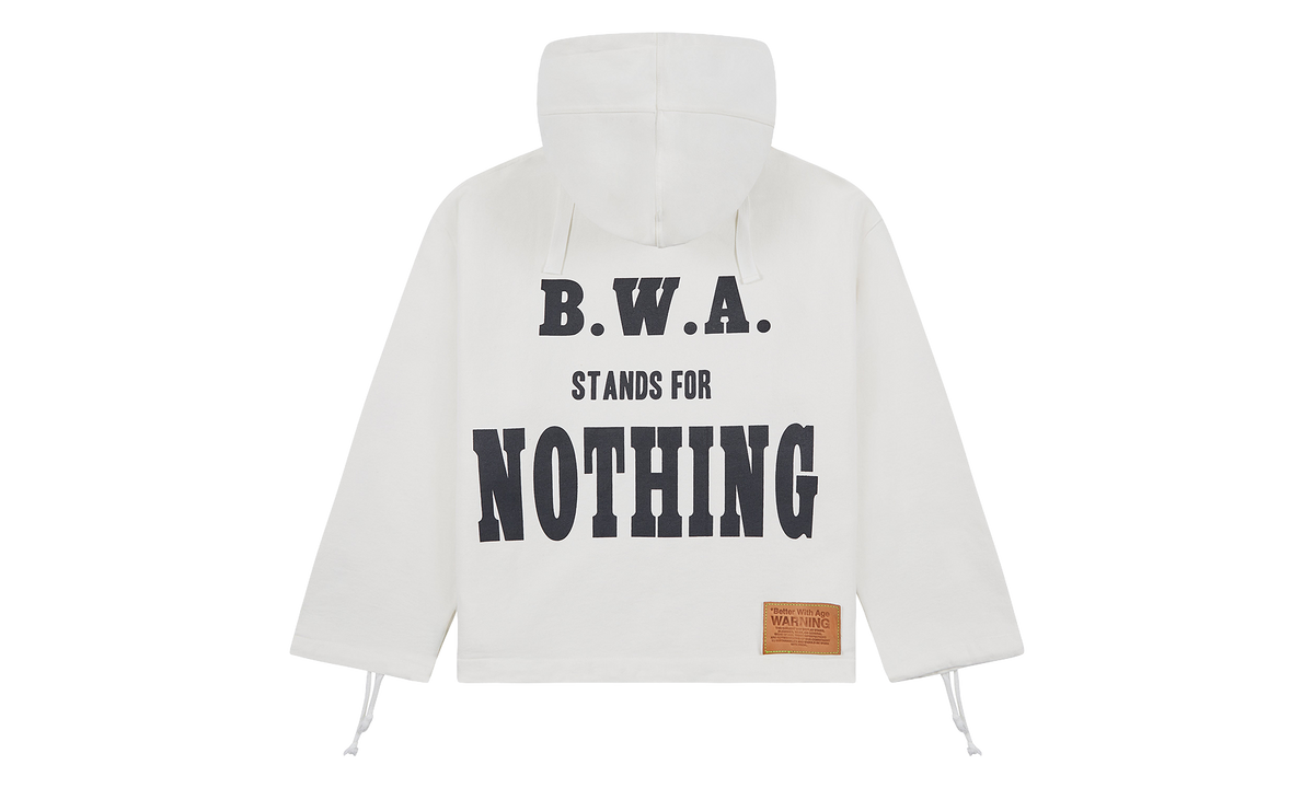 Charlie Gunner Smock Hoodie "White" BWAGSCHA