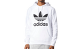 Trefoil Pullover Hoodie "White / Black" CW0726