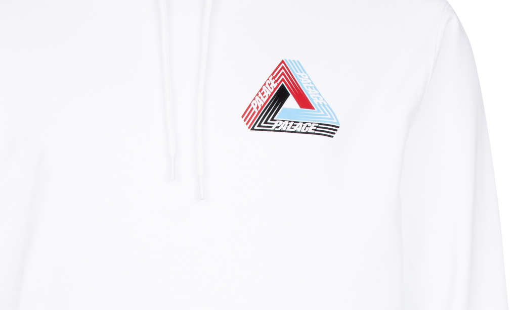 TRI-DART HOODIE "White" P19HD086