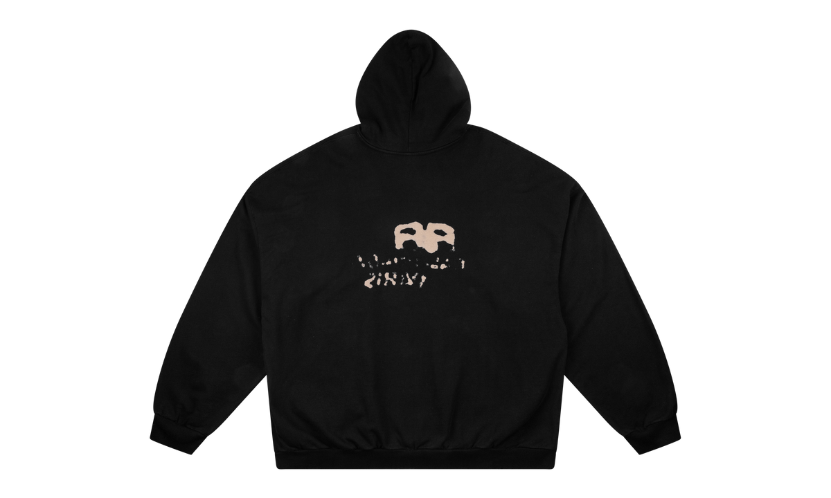 Hand Drawn BB Icon Hoodie Large Fit "Black" 400018514764
