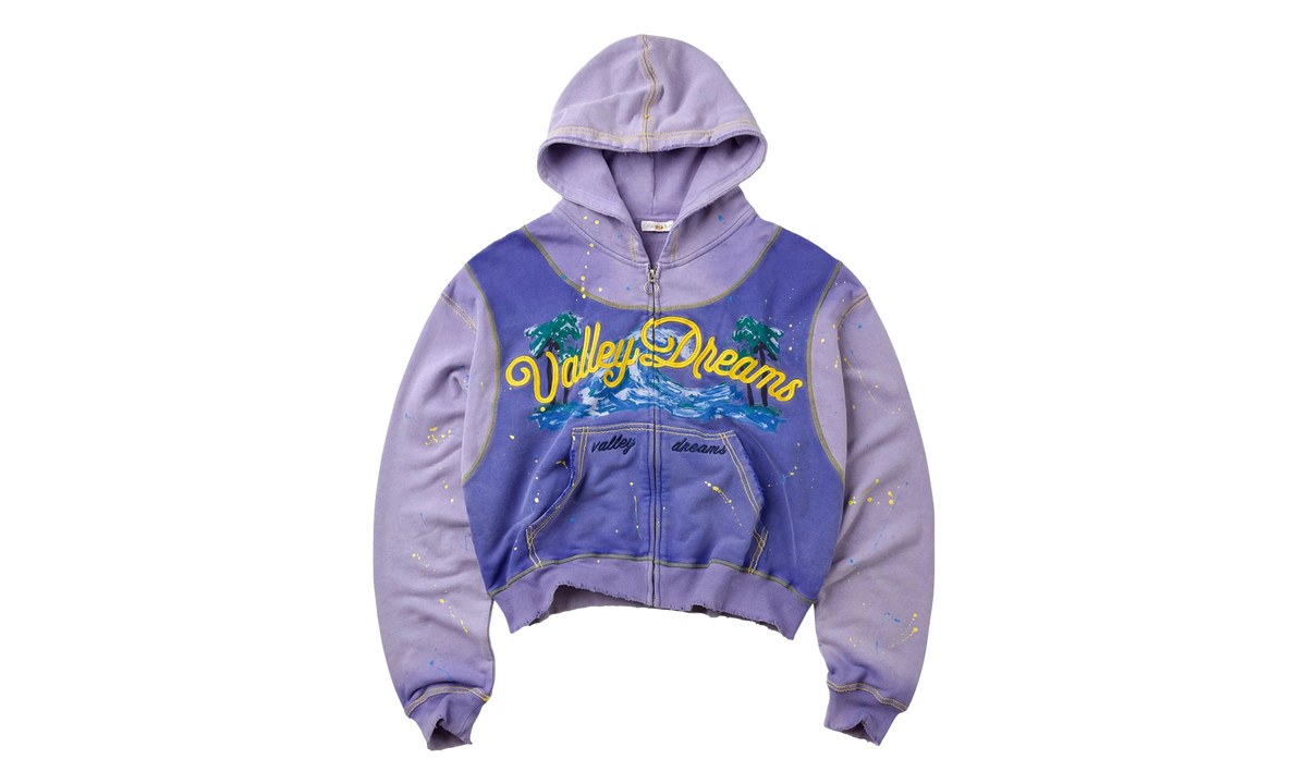 Forever Paradise Zip Up Hoodie "Purple" VAL316