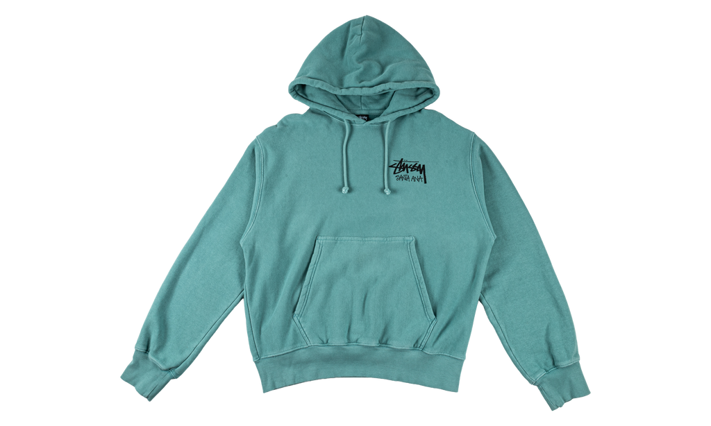 Basic Pullover Hoodie "Santa Ana Exclusive - Teal" STUS542