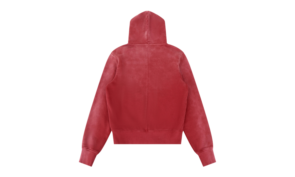 Slim Zip-Up Hoodie "Red Clay" UNU261020RC