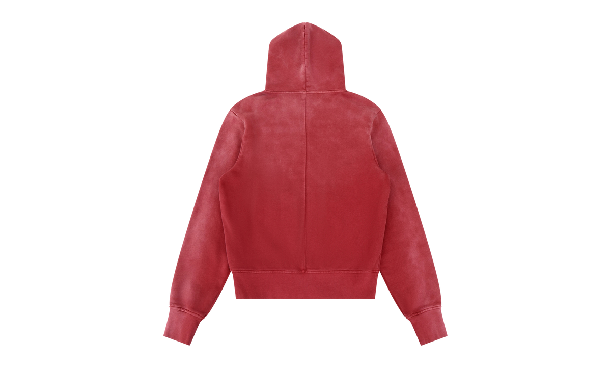 Slim Zip-Up Hoodie "Red Clay" UNU261020RC