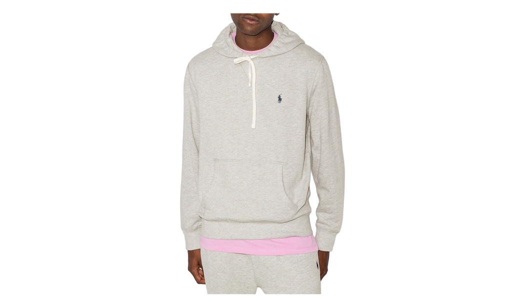 RL Fleece Pullover Hoodie "Grey Heather" 710766778006