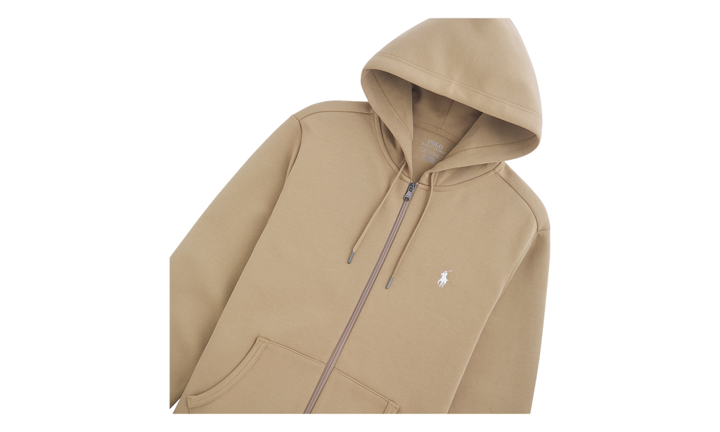 Double Knit Full Zip Hoodie "New Bronze" 710881517054