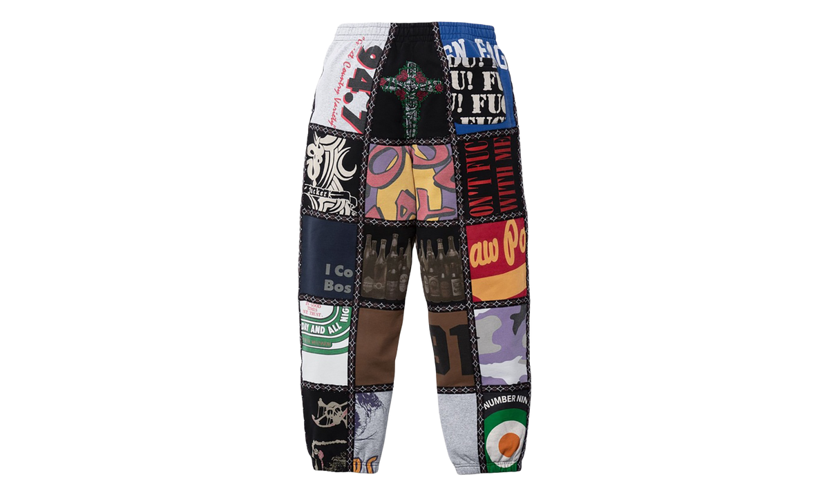 Number (N)ine Patchwork Sweatpants "FW25 - Multicolor" SU27581