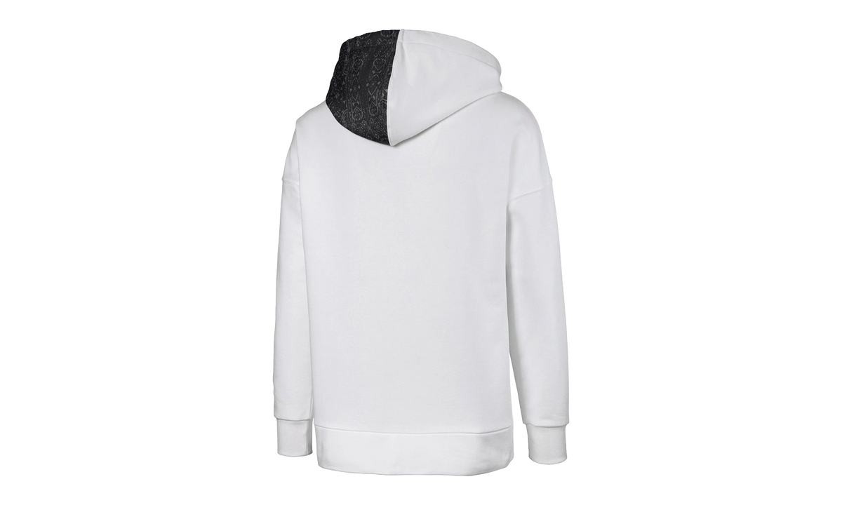 LES BENJAMINS HOODIE "Puma White" 595470 02