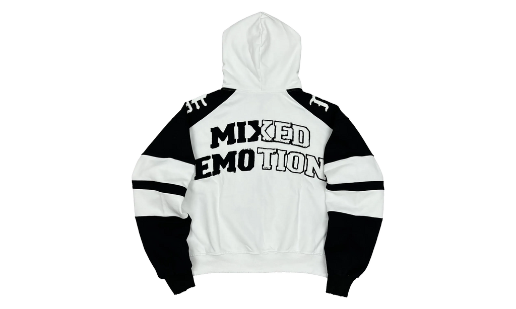 Varsity Hoodie "Black / White" MIXE104