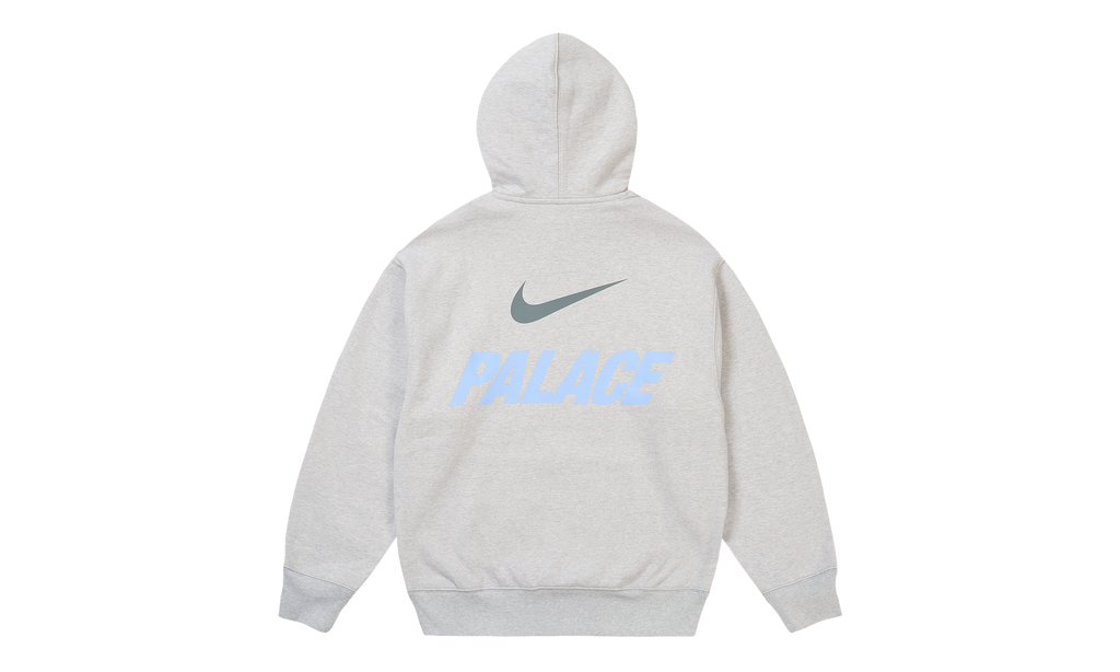 Nike Font Swoosh Hoodie "Grey Marl" p0141